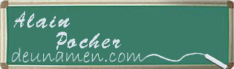 Alain Pocher Visitenkarte